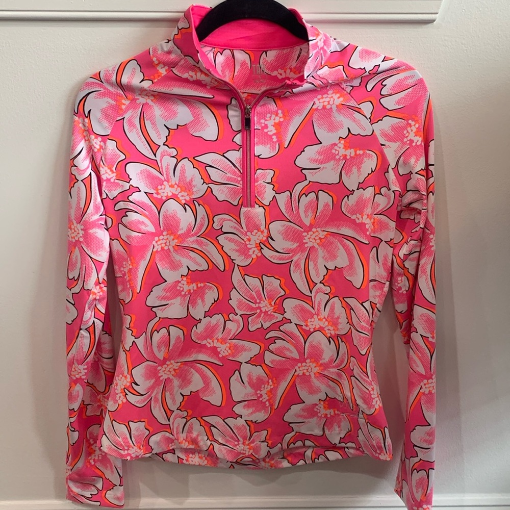 Flower Quarter Zip